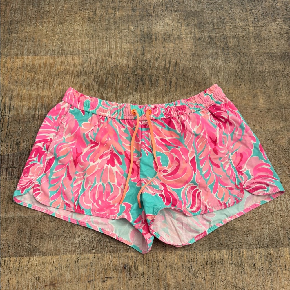 Lilly Pulitzer Pink and Green Shorts